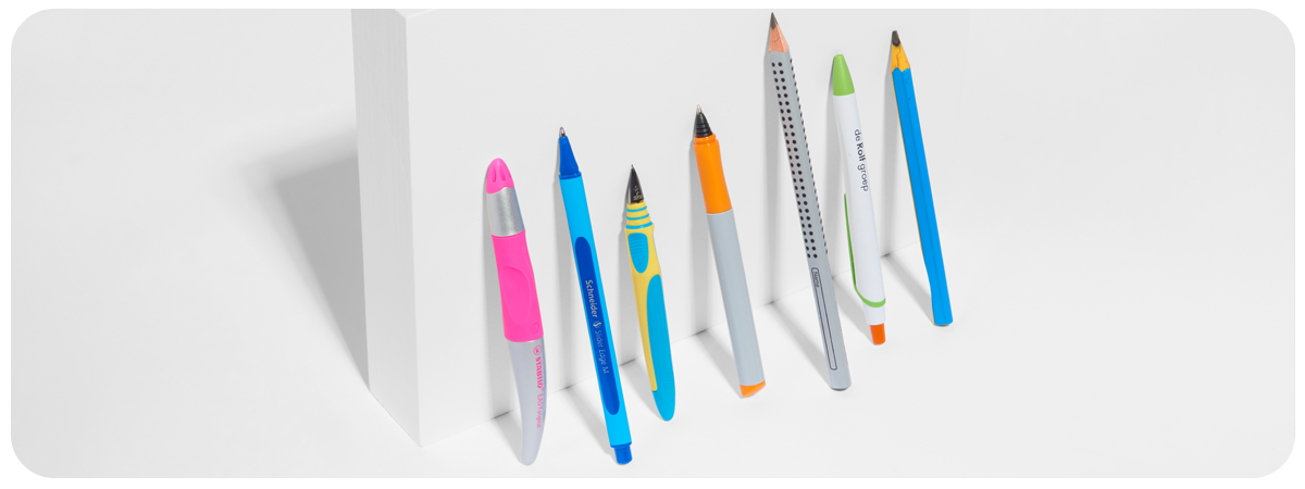 Leren schrijven blijft leuk met het juiste schrijfmateriaal