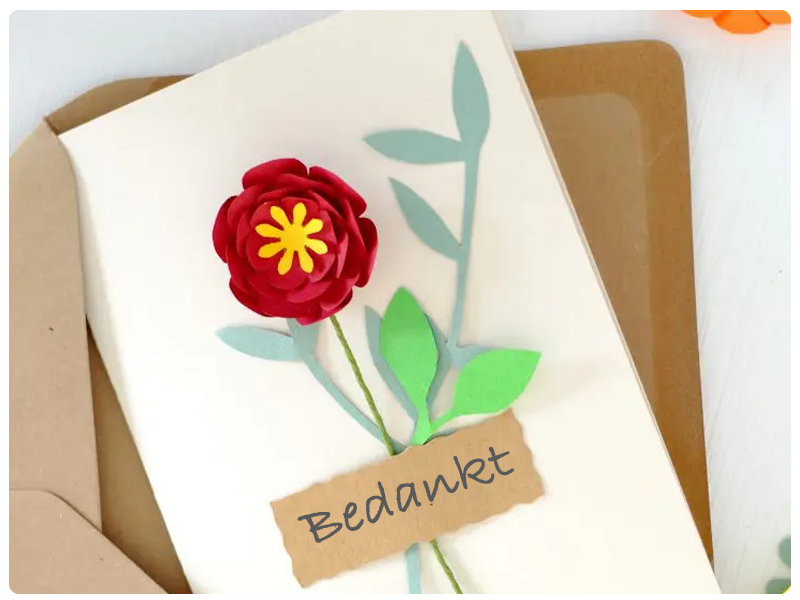 Kaartje maken
