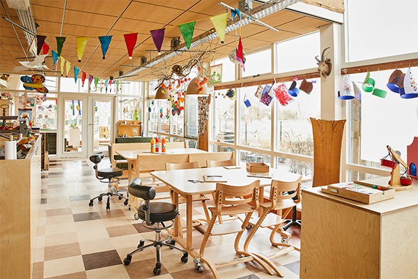 Inrichting van de kinderopvang