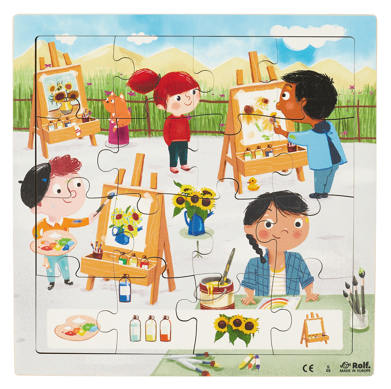 Puzzel kunst