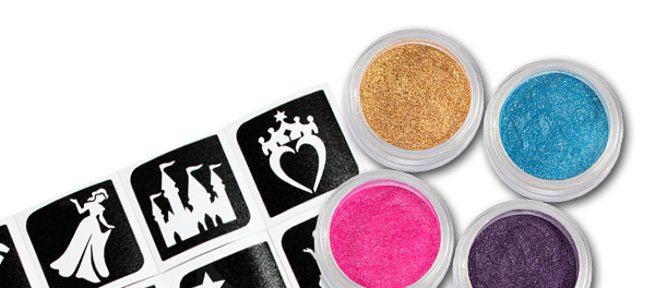 Tattoo set - Schitter in stijl! 