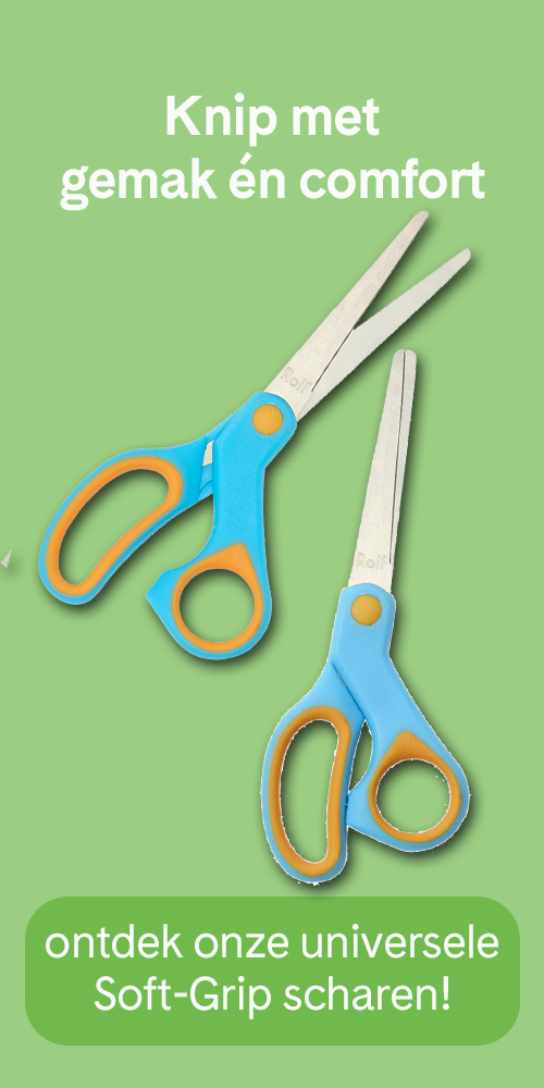 Ontdek onze universele softgrip scharen