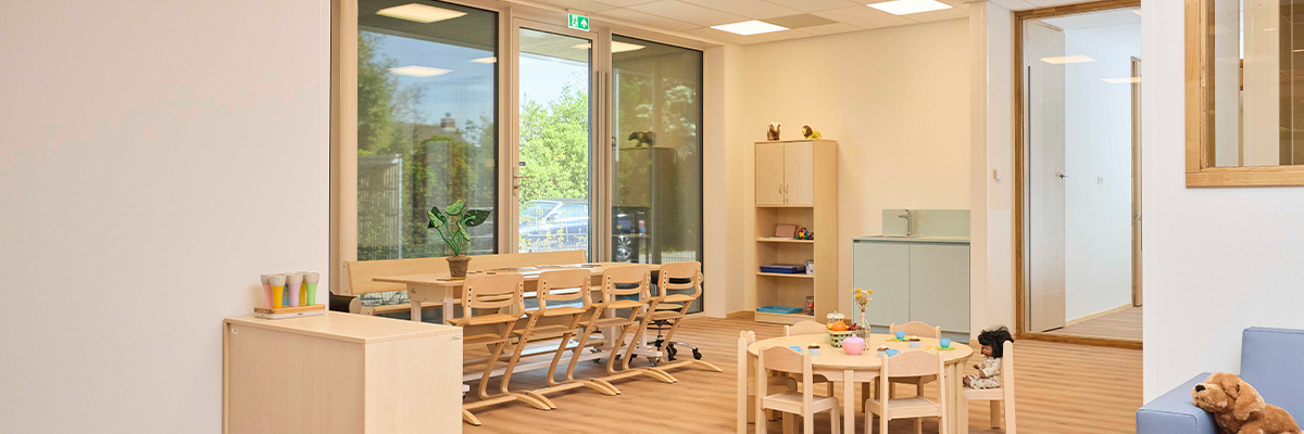 Een nieuwe locatie waarbij de omgeving aansluit op de visie