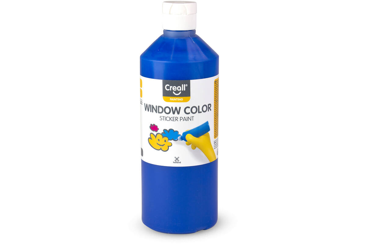Stickerverf Creall Windows 500 ml blauw