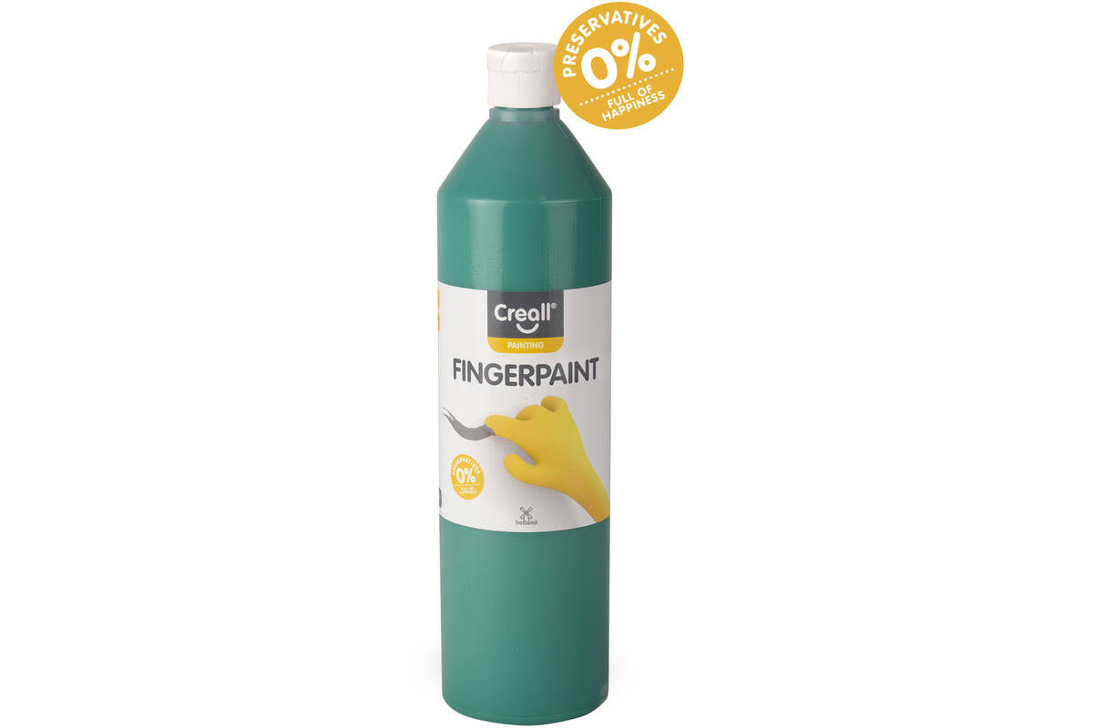 Vingerverf Creall 750 ml groen