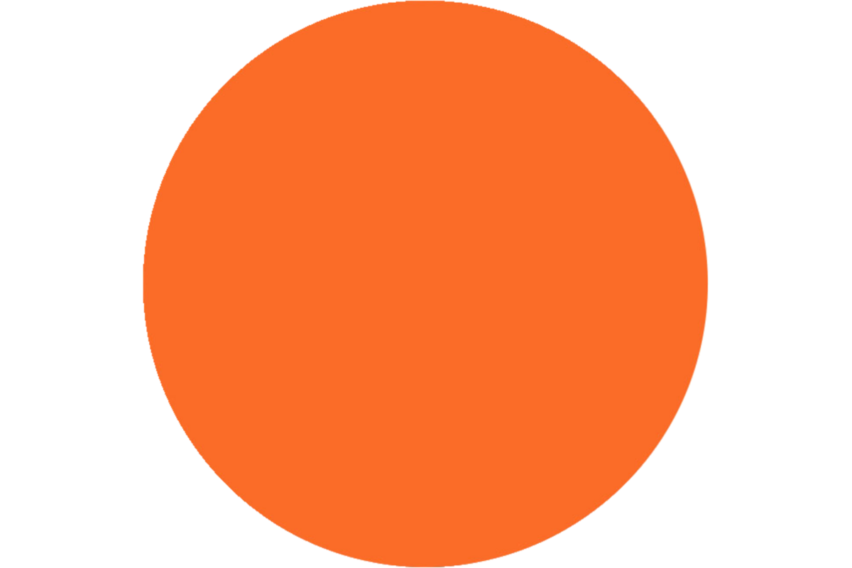Vingerverf Creall 750 ml oranje