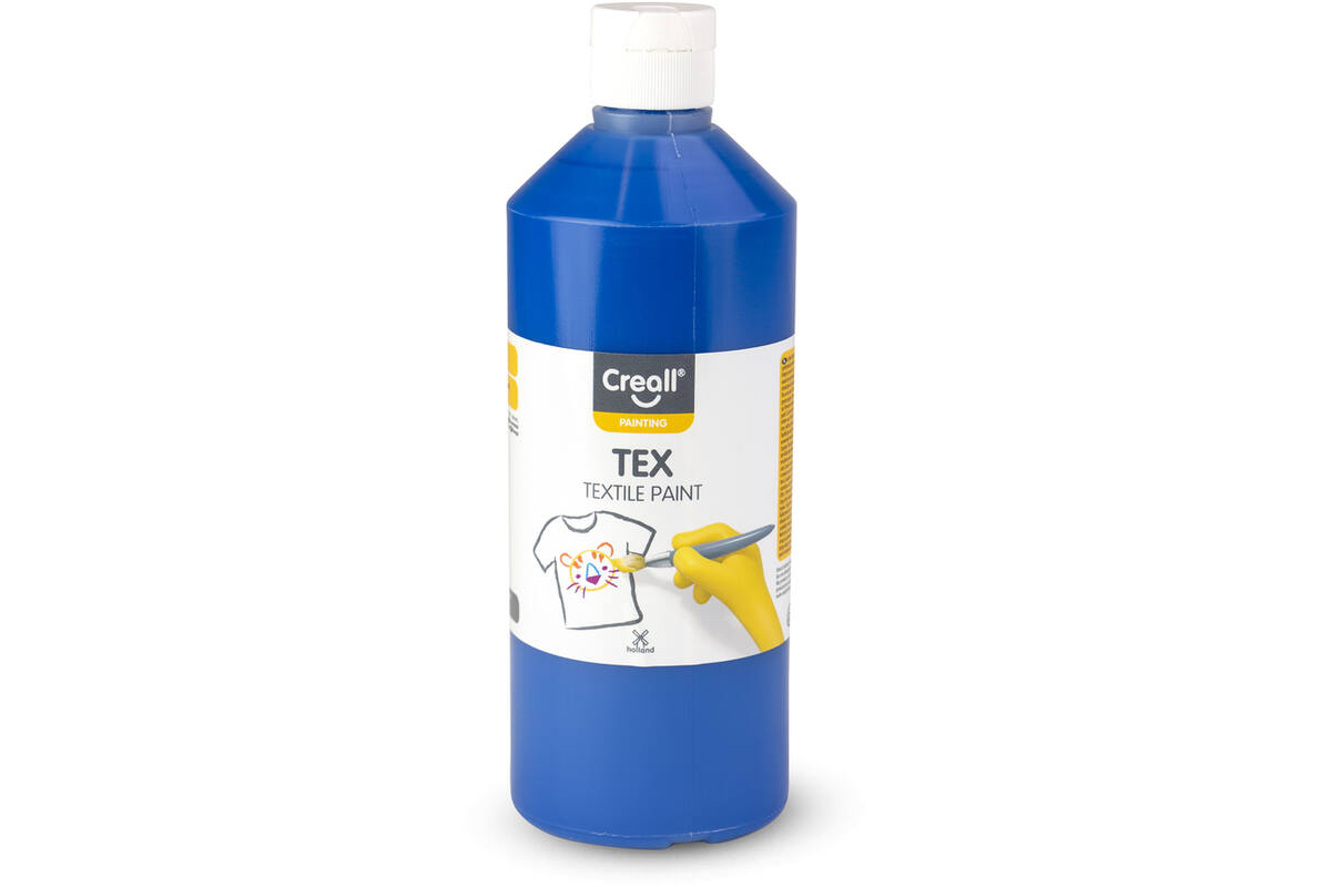 Textielverf Creall Tex 500 ml blauw