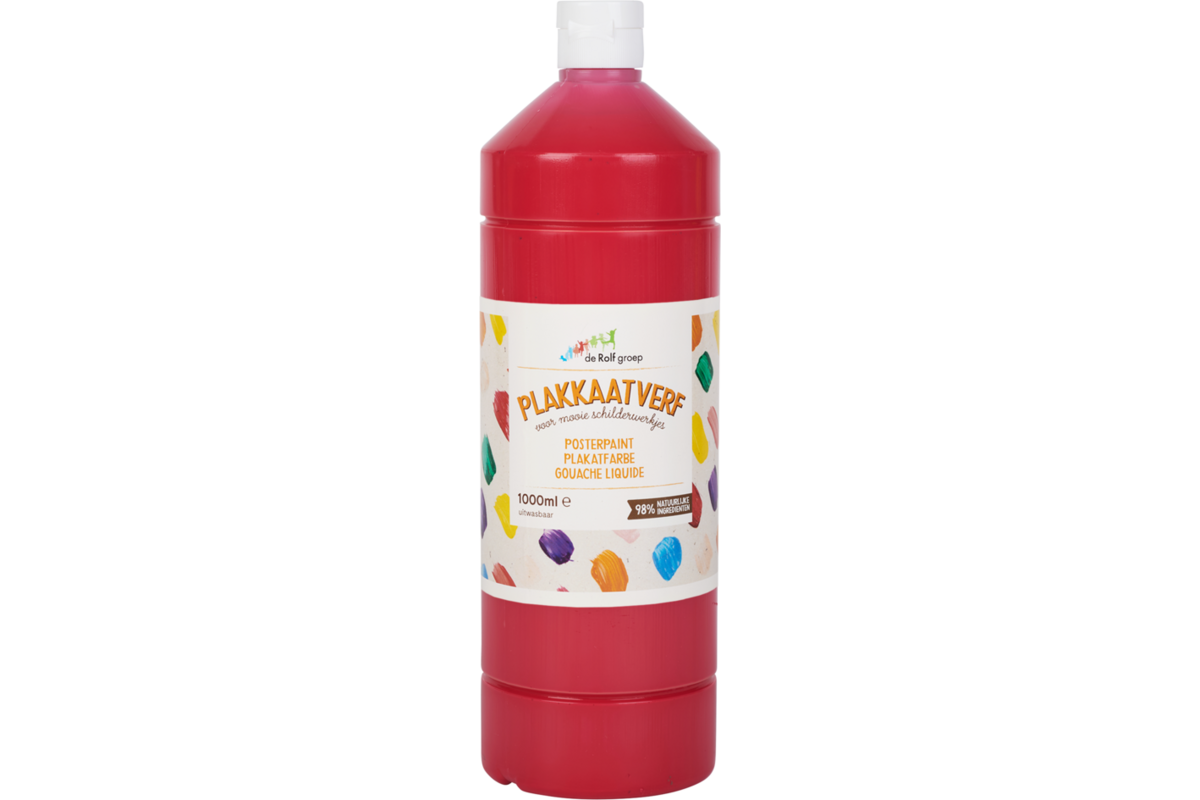 Plakkaatverf | de Rolf groep | topcolor, magenta 1000 ml