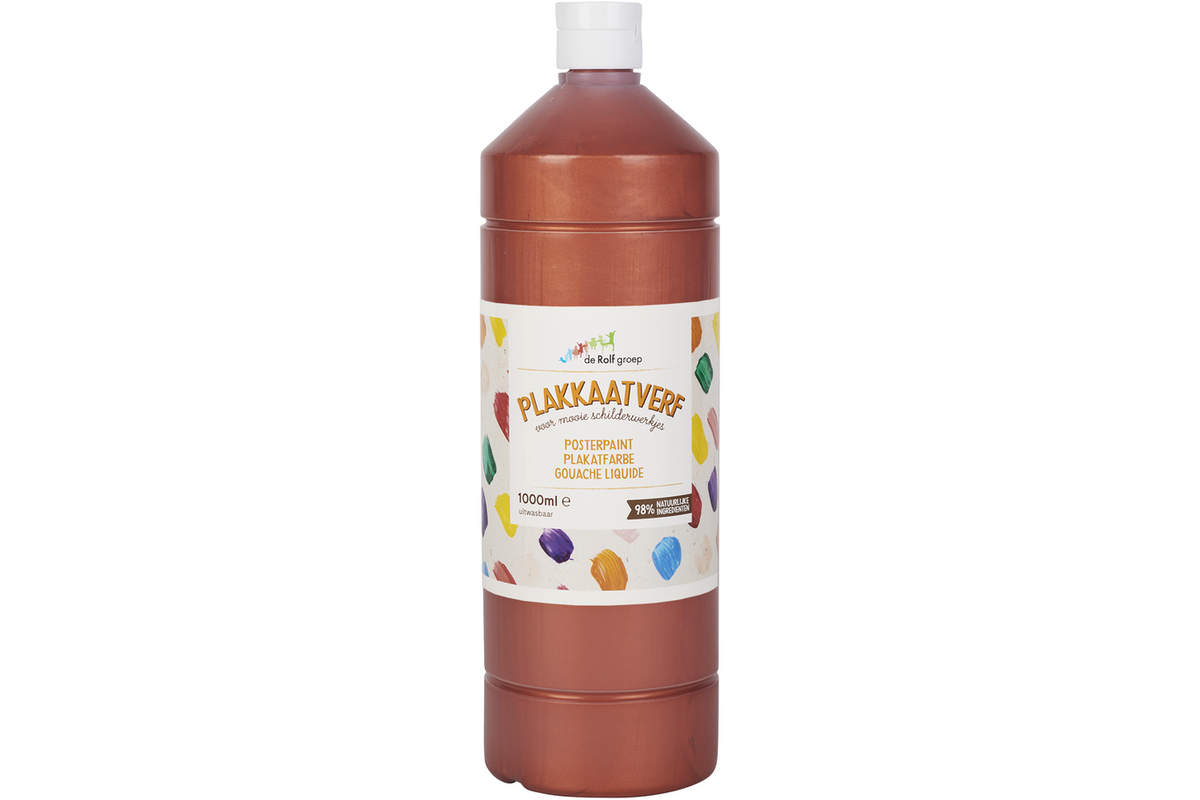 Plakkaatverf | de Rolf groep | topcolor, koper, 1000 ml