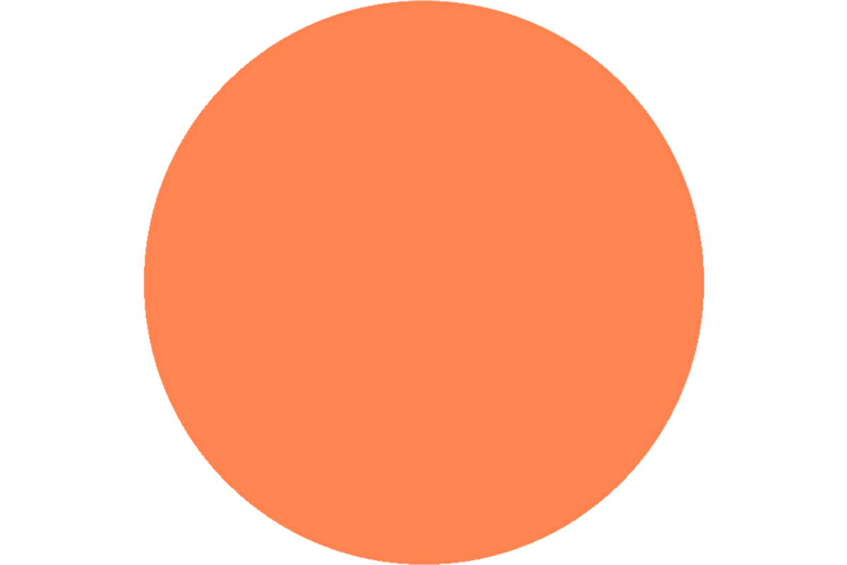 Plakkaatverf Creall Fluor 250 ml oranje