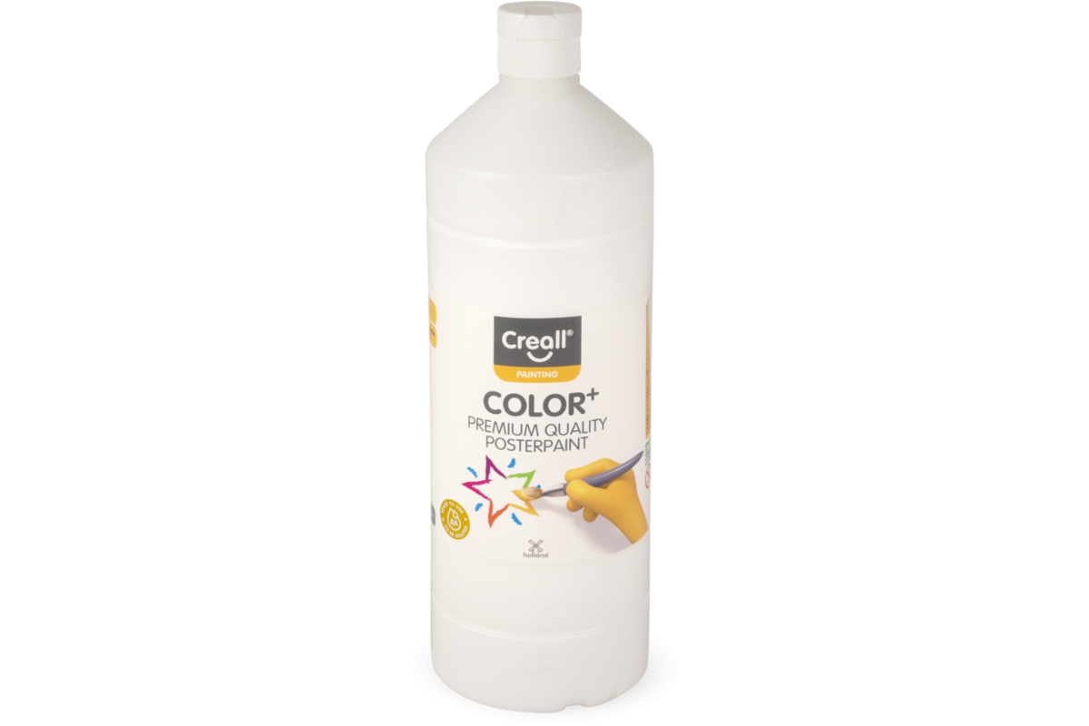 Plakkaatverf Creall Color+ 1000 ml wit