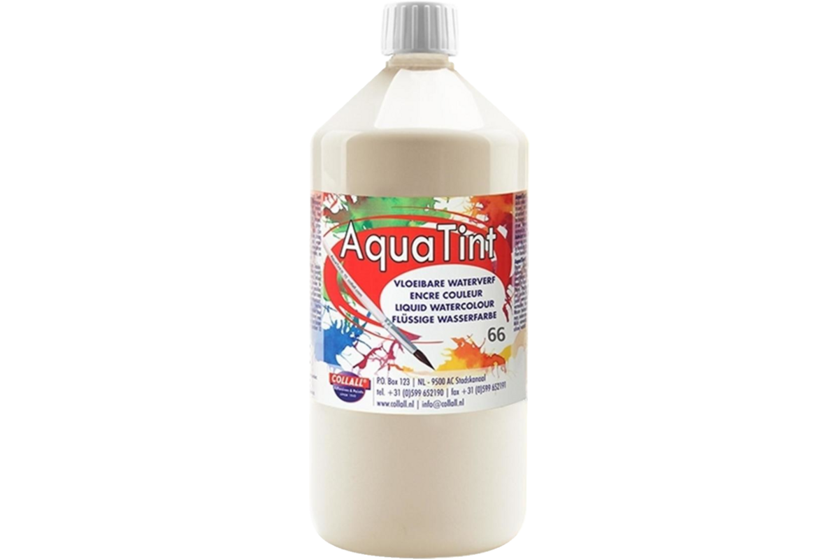 Aquatint 1000 ml, dekkend wit