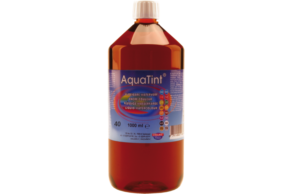 Aquatint 1000 ml, bruin