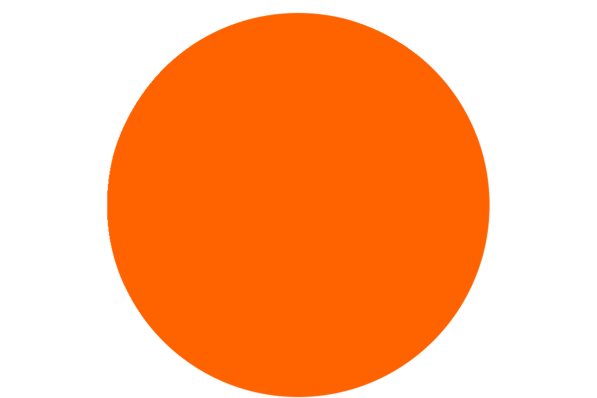 Plakkaatverf Creall Eco 500 ml oranje
