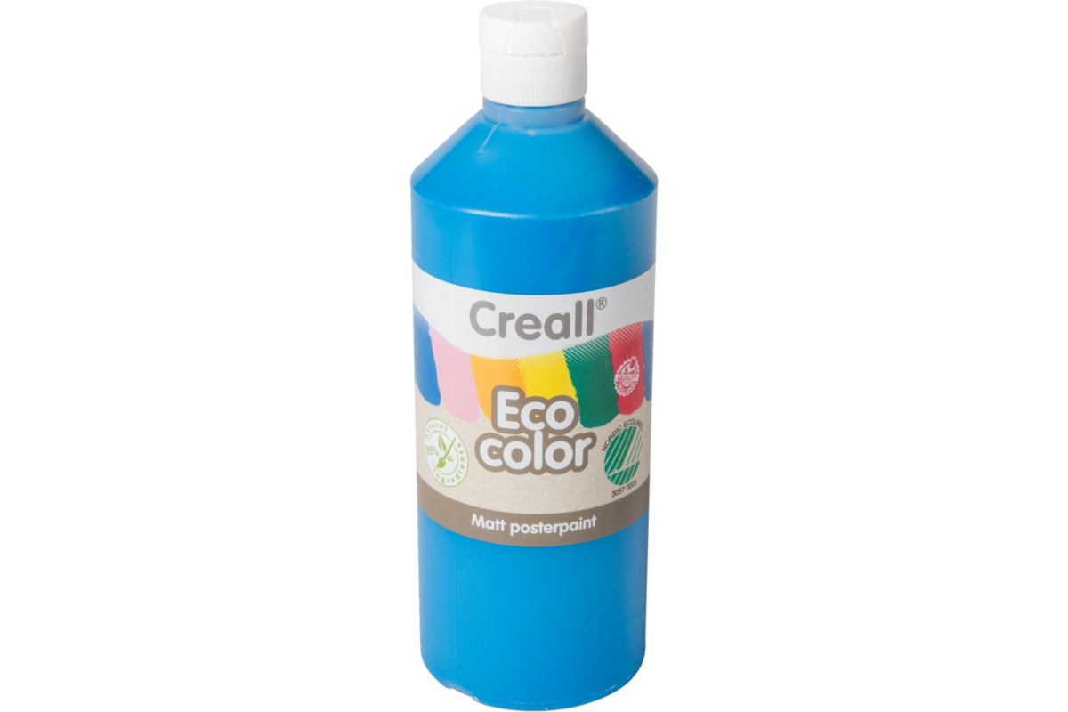 Plakkaatverf Creall Eco 500 ml primair blauw