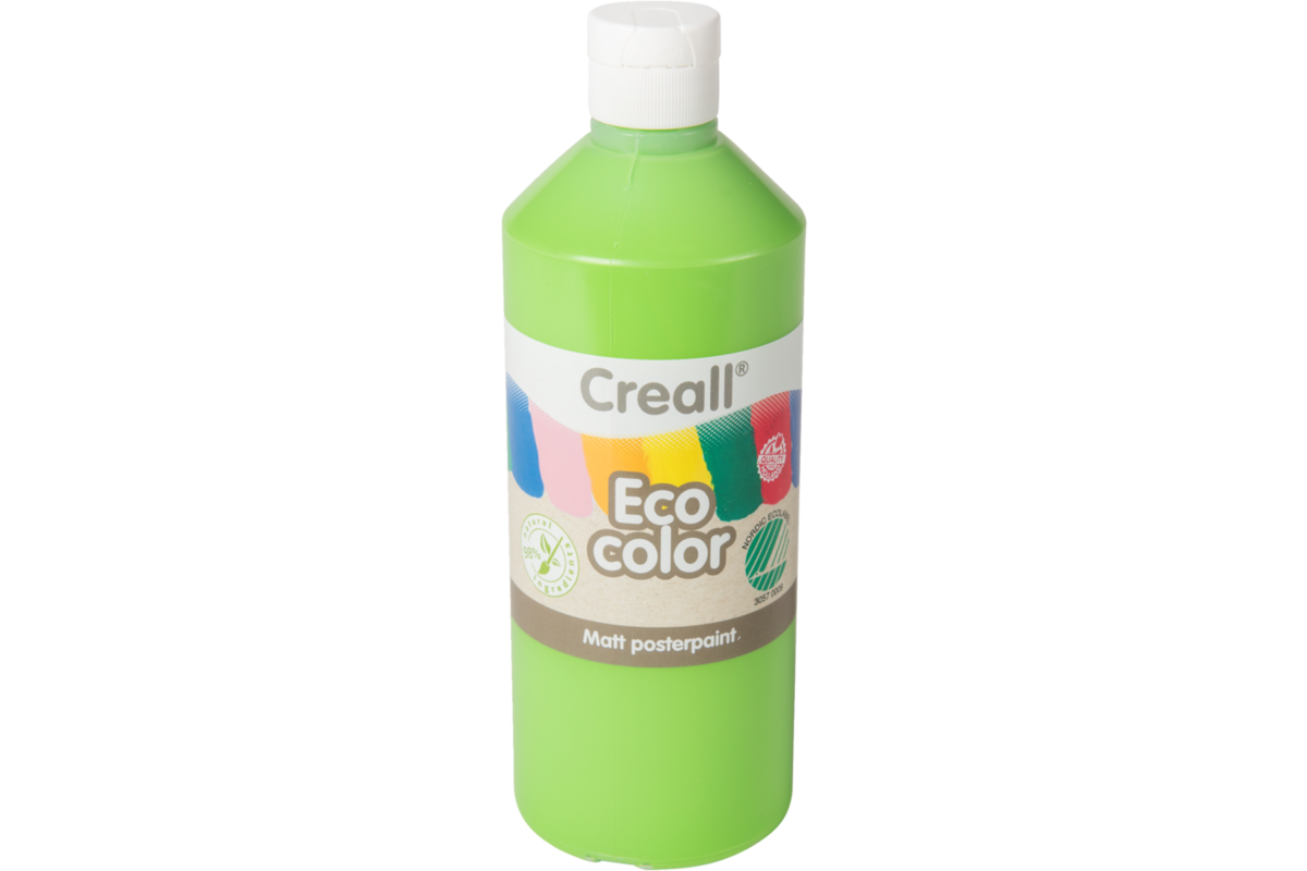 Plakkaatverf Creall Eco 500 ml lichtgroen