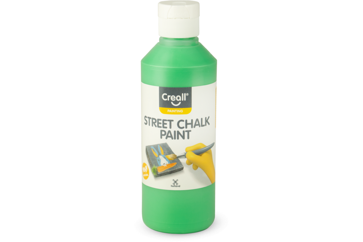 Stoepkrijtverf Creall street chalk 250 ml groen