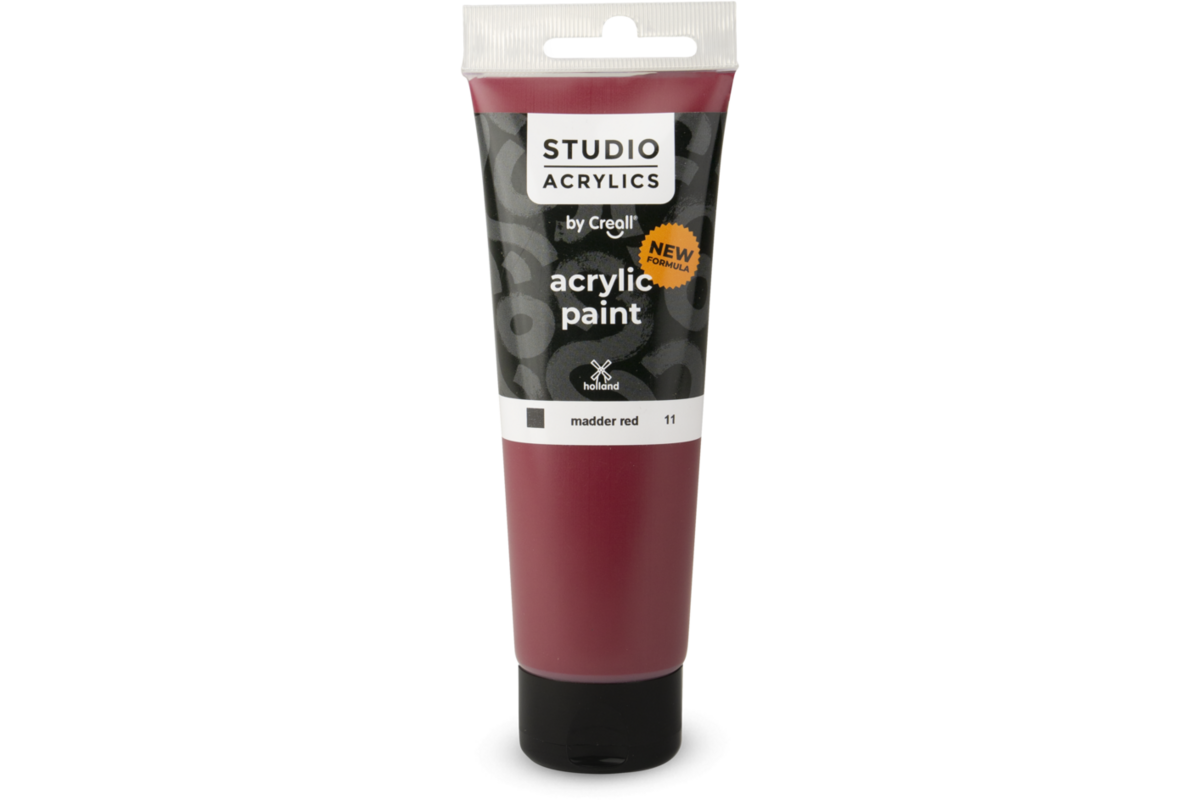 Acrylverf Creall studio 120 ml 11 madder red