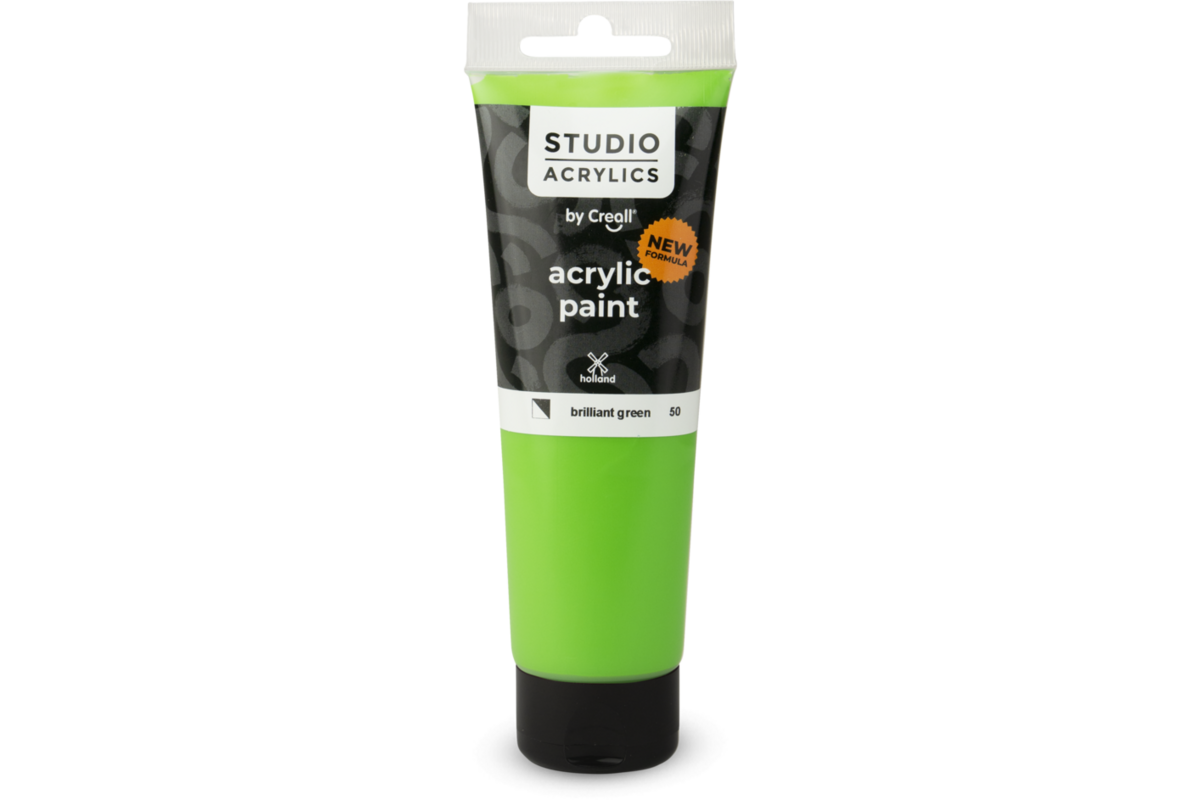 Acrylverf Creall studio 120 ml 50 brilliant green