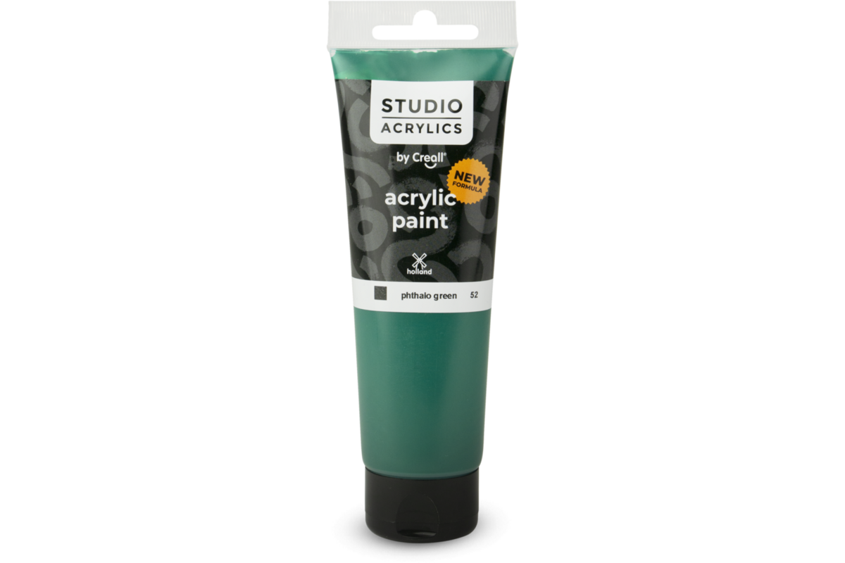 Acrylverf Creall studio 120 ml 52 phtalo green