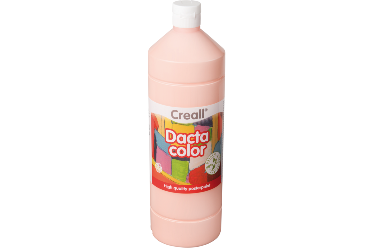 Plakkaatverf Creall Dacta color 1000 ml beige roze