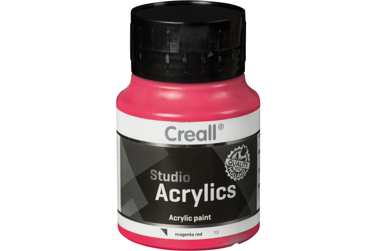 Acrylverf Creall 500 ml donker fuchsia