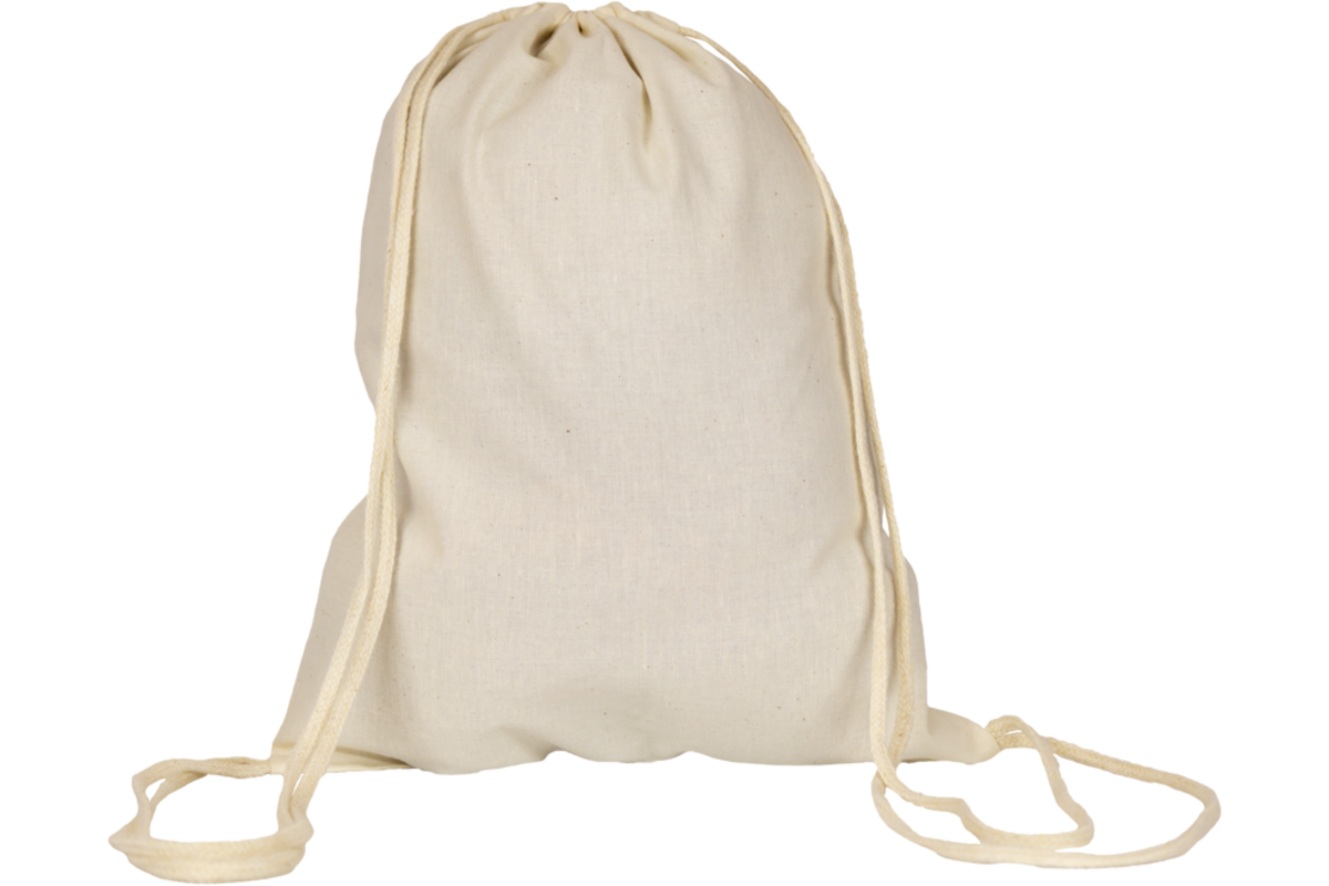 Rugtasjes katoen26 x 33 cm 110 gr, 10 stuks