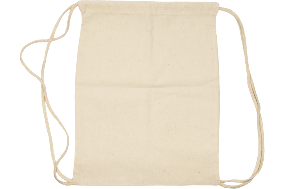 Rugtasjes katoen26 x 33 cm 110 gr, 10 stuks