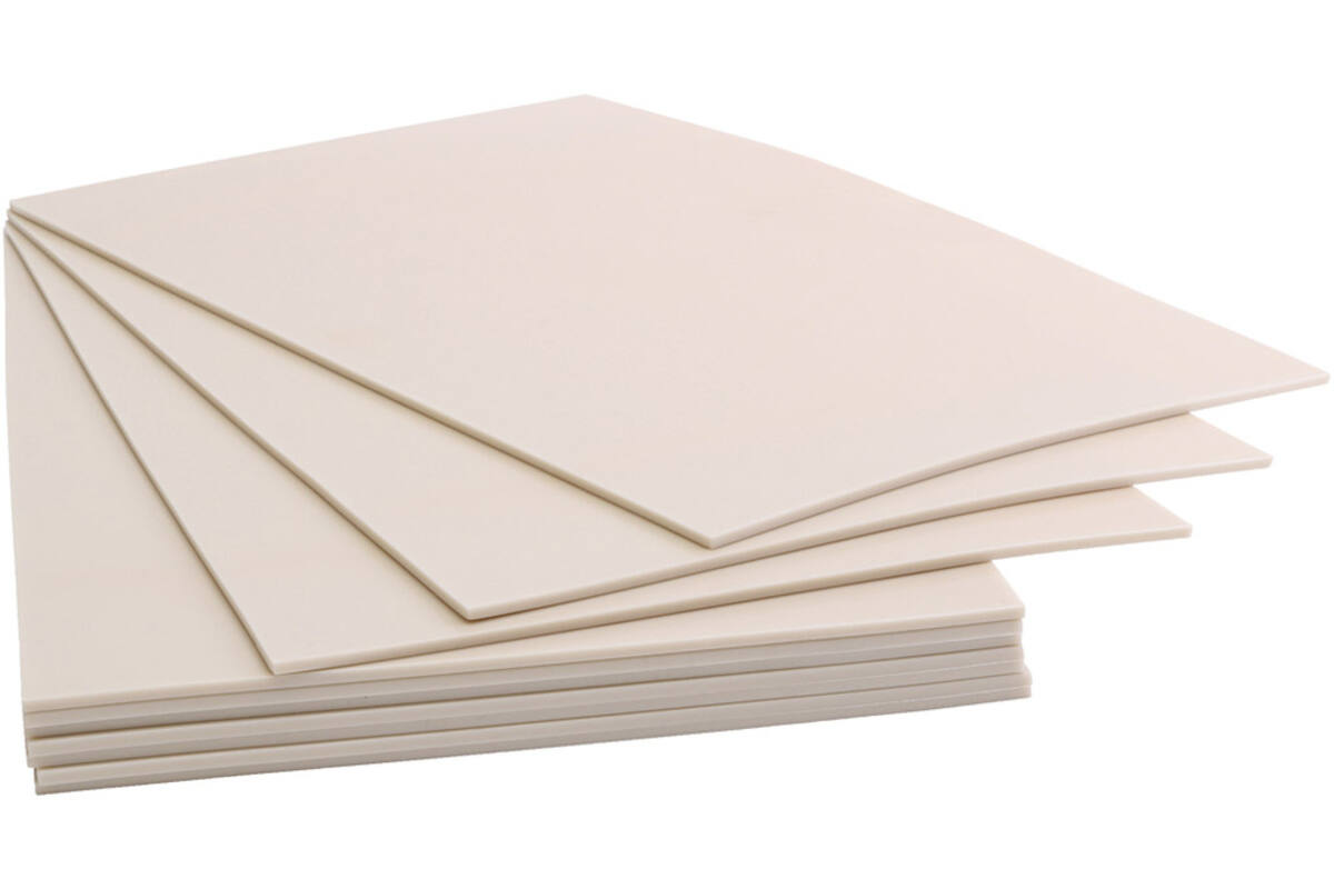 Linoplaat zacht 20x30 cm, dikte 3 mm, 10 stuks