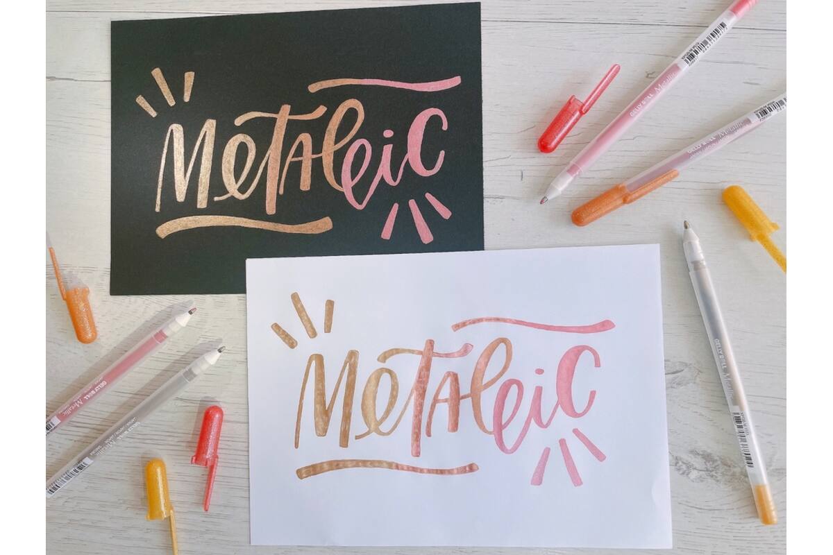 Gelpen Sakura gelly roll metallic koper