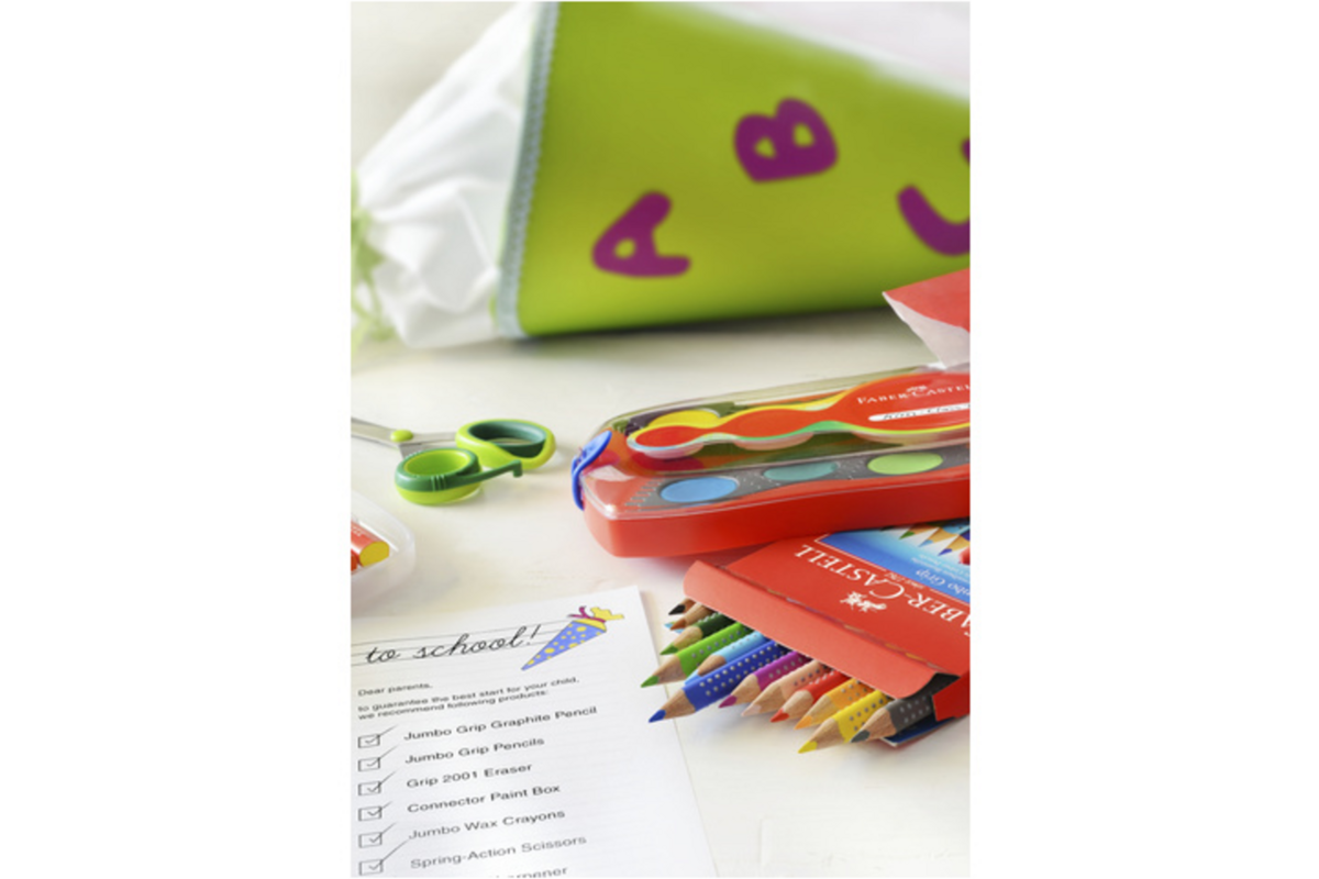 Kleurpotlood Faber-Castell Colour Grip 2001 assorti, 12 stuks