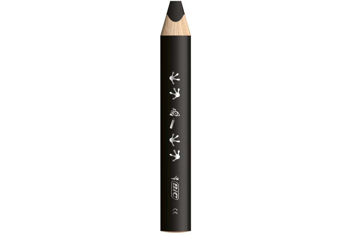Whiteboard potloden BIC Multi surface assorti 3 st. incl. slijper en wisser