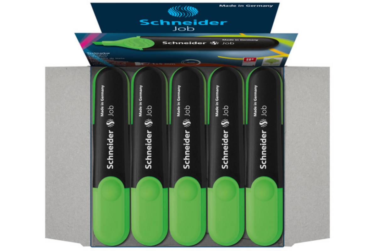 Markeerstift Schneider Job 150 groen