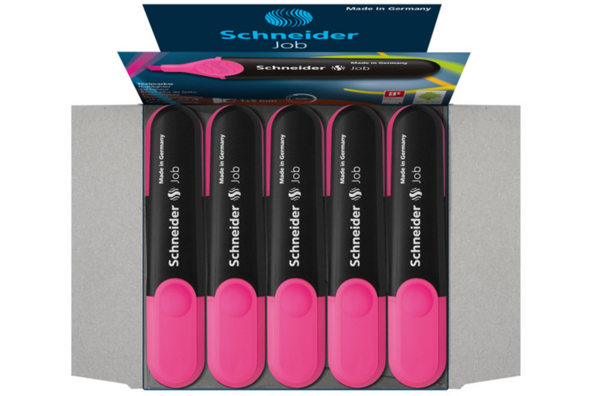 Markeerstift Schneider Job 150 roze