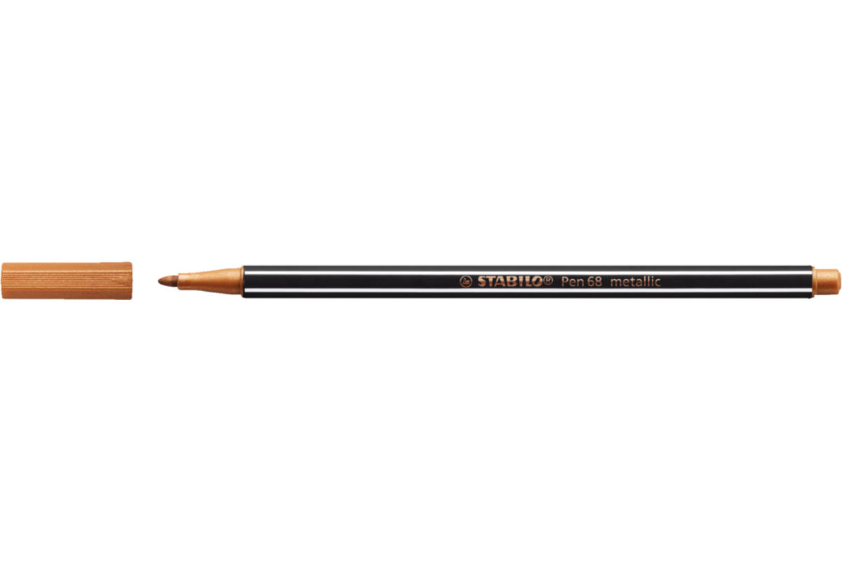 Viltstift STABILO Pen 68 metallic 820 koper 1,4mm