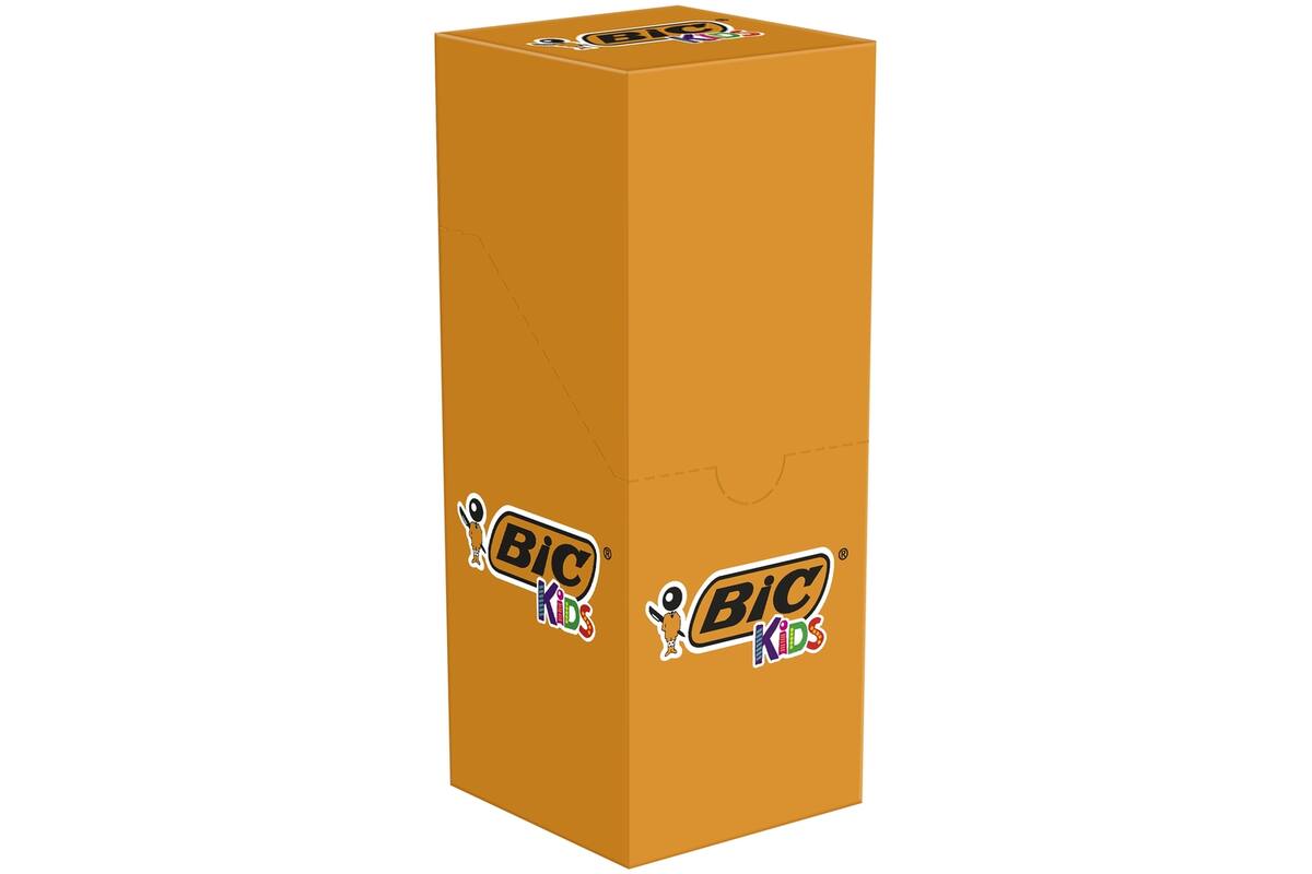 Viltstiften BIC Kid couleur assorti, blik 36 stuks