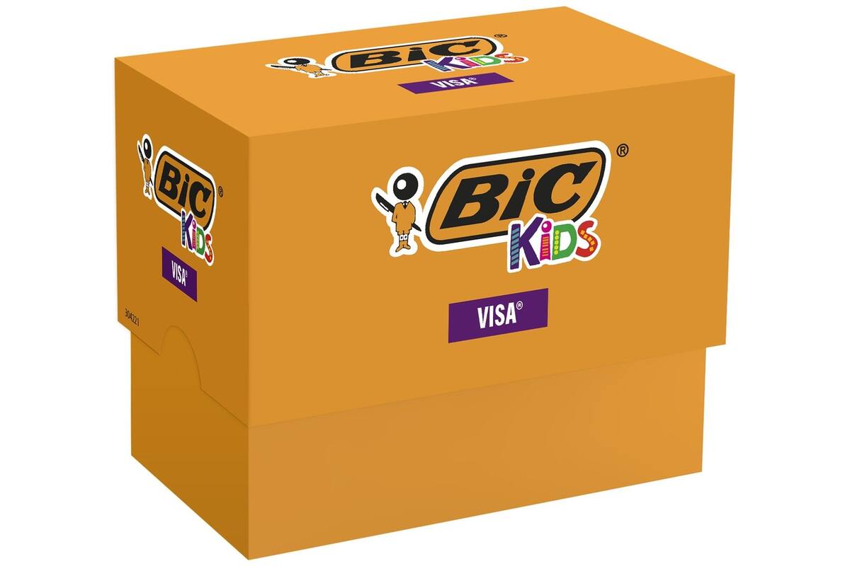 Viltstiften BIC Kids Visa blik 84 stuks ass.