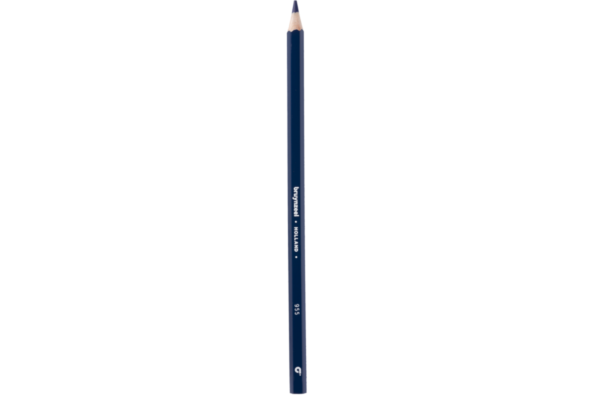 Kleurpotloden Bruynzeel super blauw, 12 stuks