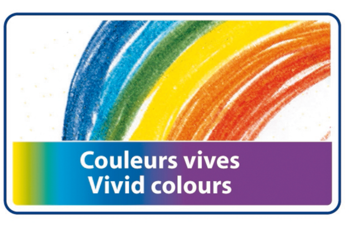 Viltstiften BIC Kids visacolor XL Ecolutions assorti, 12 stuks