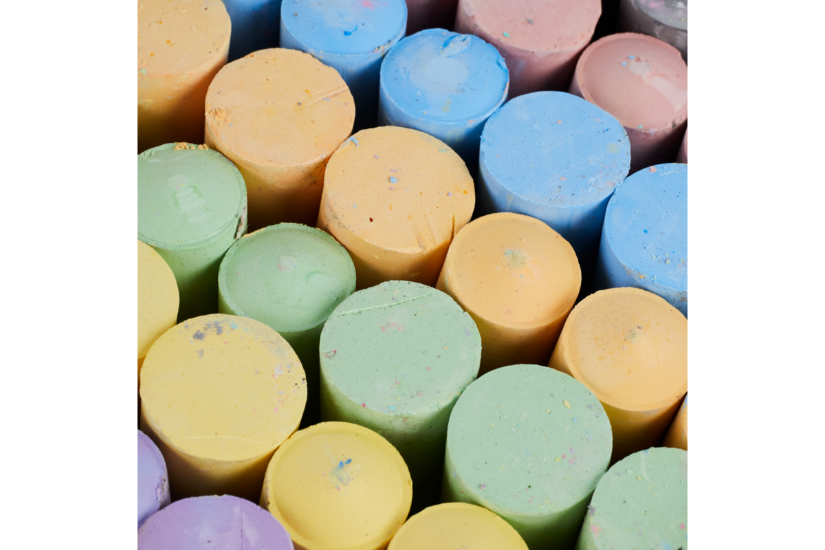 Stoepkrijt | de Rolf groep | assorti, 60 stuks
