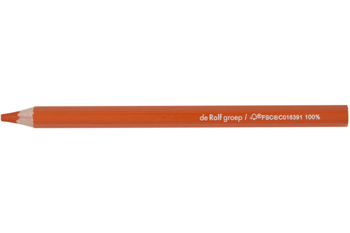 Kleurknotsen | de Rolf groep | 10 mm oranje, 12 stuks