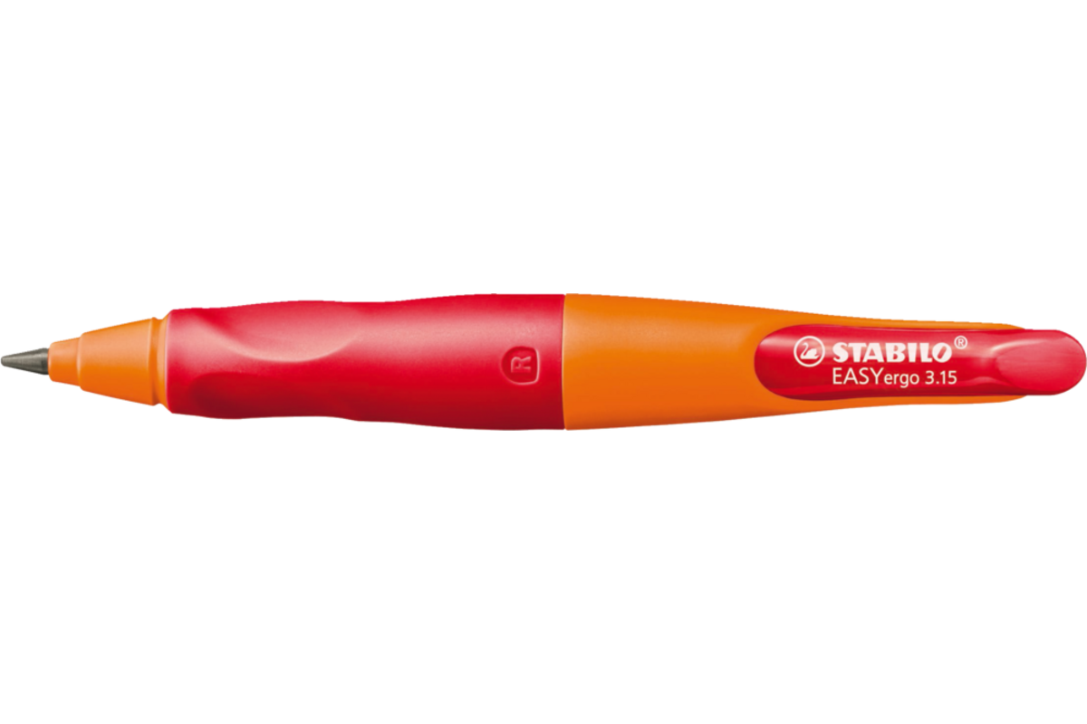 Vulpotlood STABILO EASYergo 3.15 oranje/rood RH