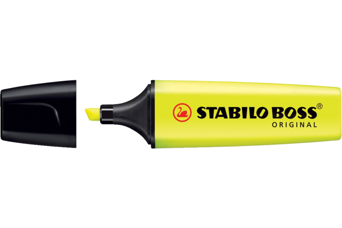 Markeerstift STABILO BOSS Original geel