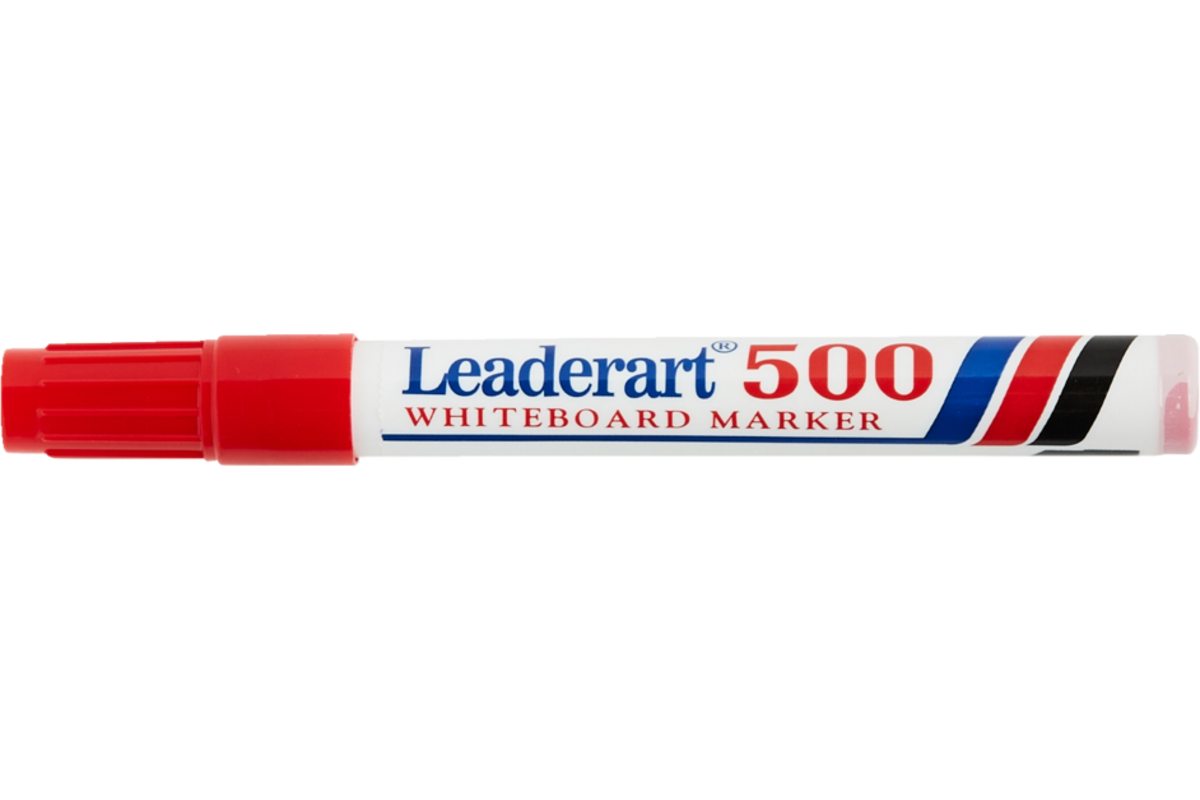 Permanent marker rond 1-3 mm rood