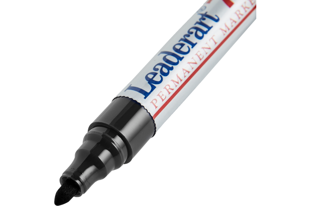 Permanent marker rond 1-3 mm zwart
