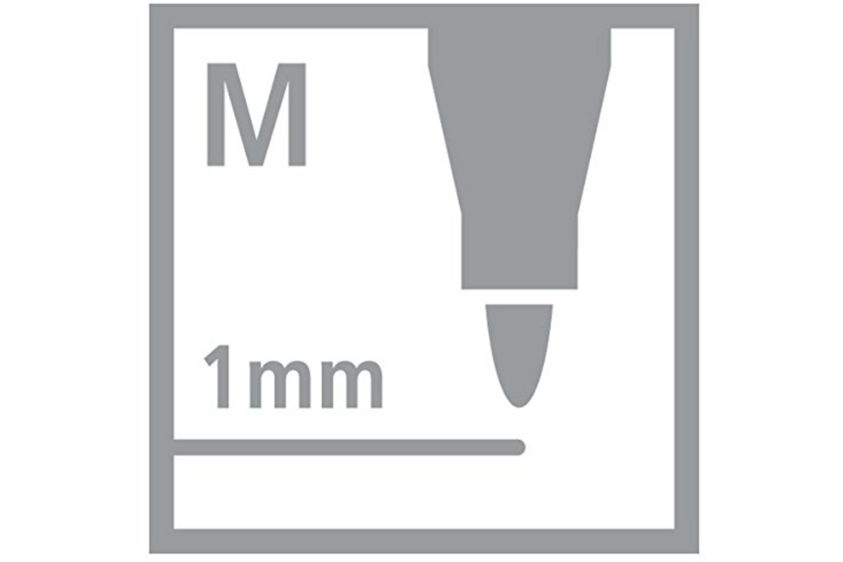 Overheadschrijver STABILO uitwisbaar ass. 4 stuks
