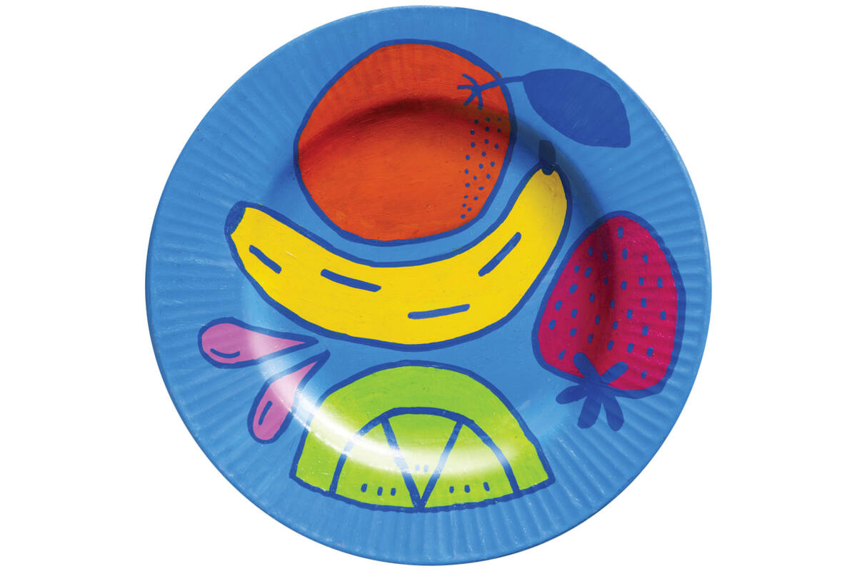 Acrylstiften Carioca assorti medium punt, 12 stuks