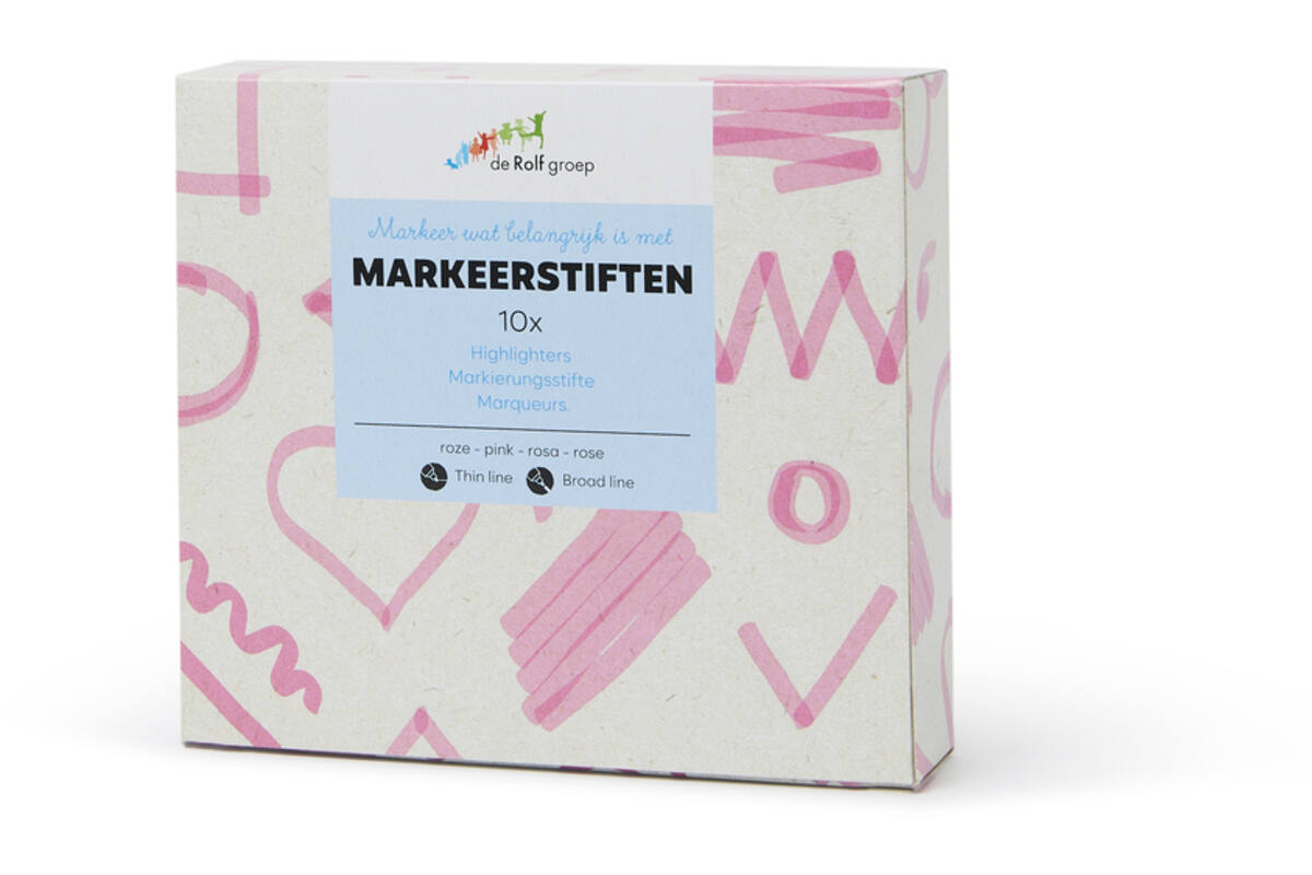 Markeerstift | de Rolf groep | roze