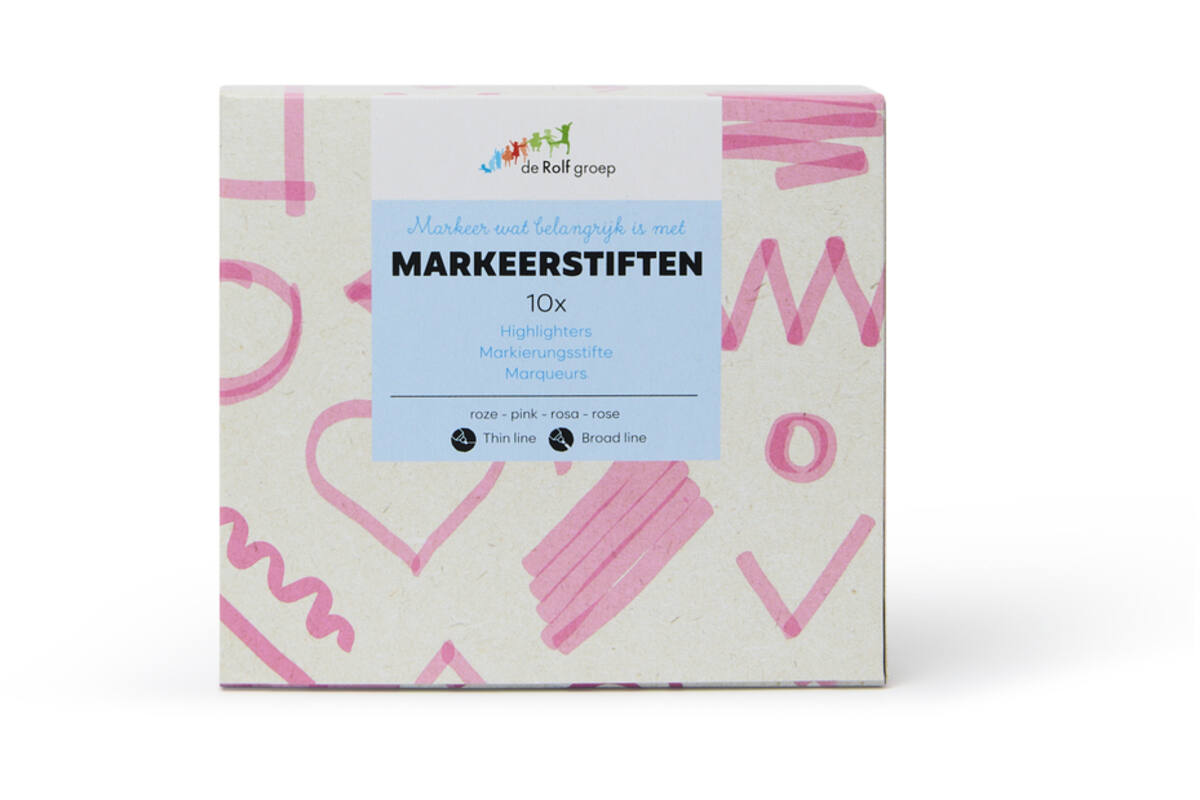 Markeerstift | de Rolf groep | roze