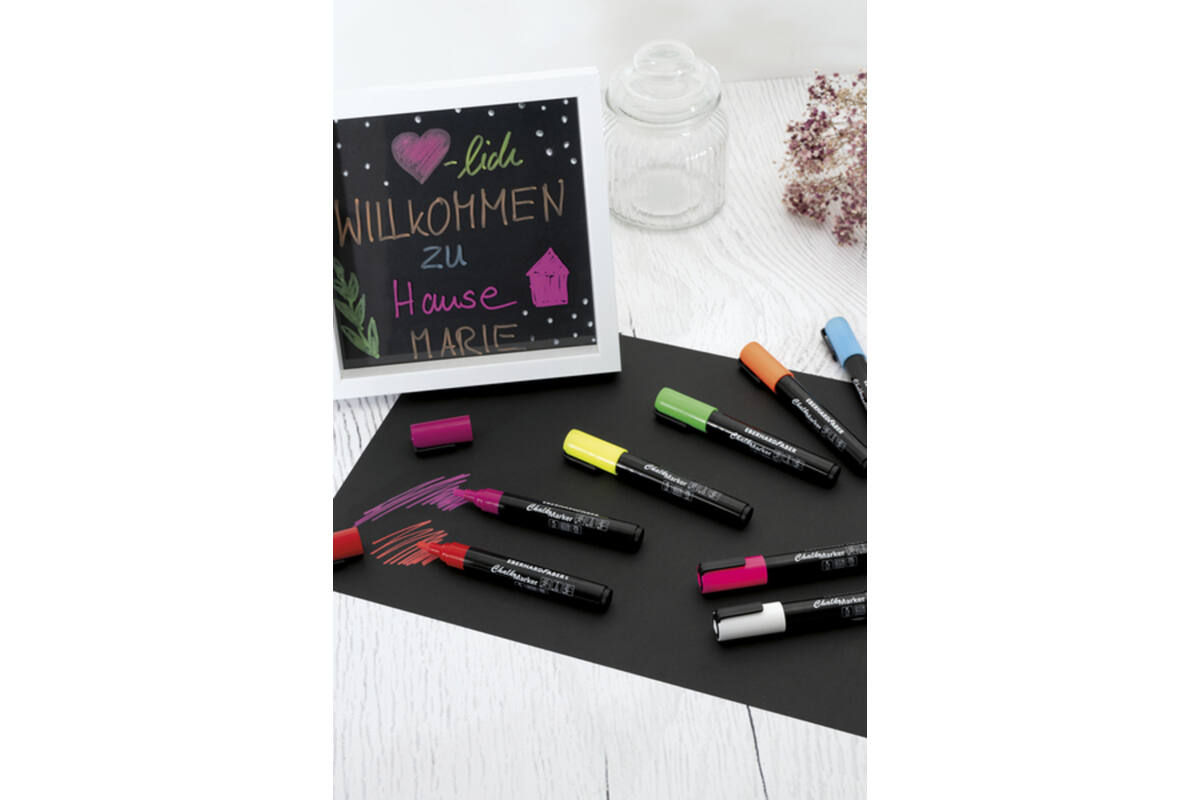 Krijtstiften 1-2 mm assorti, 8 stuks